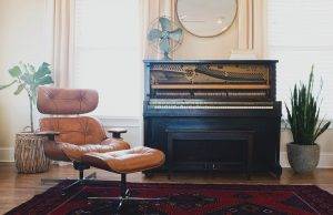 piano in apartment